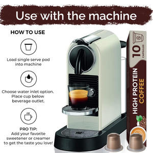 Cápsula de café de proteína Premium de café <span class=keywords><strong>molido</strong></span> de etiqueta privada OEM café Arábica de algodón - Product Image 4