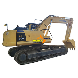 Excavatrice hydraulique sur chenilles Komatsu PC300-7/PC300-8 d'occasion, efficace, moteur Cummins, poids opérationnel de 30 tonnes, capacité de la benne de 1,4-1,5 m³ - Product Image 1