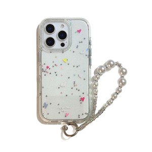 เคสโทรศัพท์ลายหัวใจสำหรับสาวๆ สำหรับ iPhone 17 <span class=keywords><strong>Pro</strong></span> <span class=keywords><strong>Max</strong></span> เคสบางพิมพ์ลายสำหรับผู้หญิง พร้อมสายคล้องมือ สำหรับ Apple 17 16 15 14 13 <span class=keywords><strong>12</strong></span> - Product Image 5