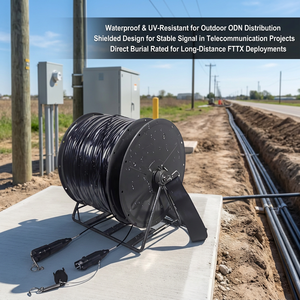 Connecteur de fibre optique à distance de type branche spéciale étanche DLC-DLC-5.0 LC à double cœur pour système FTTX - Product Image 2