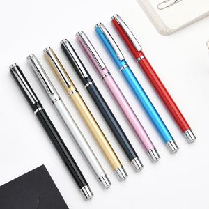 Bolígrafo de Acero Deportivo de Alta Gama con Logotipo Personalizado, Nuevo Diseño, Ancho de Escritura de 0.5 mm, Tinta Negra, para Oficina o Regalo Escolar - Product Image 3