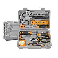 Juego de Herramientas para el Hogar Xi Meng de 59 Piezas, Estuche de Plástico, Caja de Herramientas Completa con Puntas de Destornillador para Reparaciones Manuales en el Hogar y la Oficina
