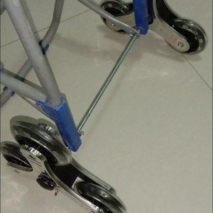 Red Pu Wheels 4 Inch For Shopping <b>Cart</b> Luggage <b>Cart</b> Handcart <b>Foldable</b> Portable Convenient - Product Image 3