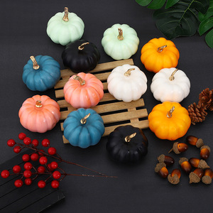 Nouvelles citrouilles artificielles en mousse multicolores pour Halloween, Thanksgiving, Noël, la remise des diplômes, Pâques, décoration de la maison et du jardin - Product Image 2