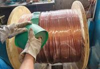 Fil d'acier toronné plaqué cuivre 7*3,26 mm, conductivité IACS 40%, fil CCS pour système de protection contre la foudre et mise à la terre, prix réduit