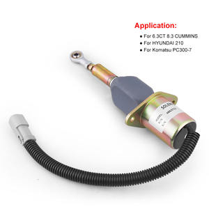 Válvula Solenoide de Apagado de 24V, Válvulas de Inyección Modelo 4063712 SA-5030-24 6742-01-2310 6743-81-9141 - Product Image 3