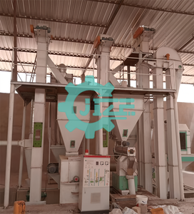 JZ chất lượng hàng đầu 1-2T/h hoàn chỉnh gia cầm Thức ăn viên sản xuất dòng động vật Thức ăn viên Mill dòng - Product Image 1