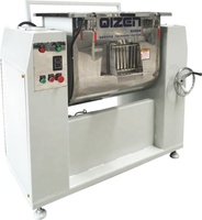 Mélangeur à ruban horizontal industriel en acier inoxydable au carbone pour aliments pour animaux, mélangeur de poudre et de granulés, mélangeur de granulés plastiques