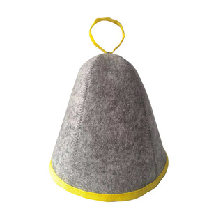 Шапка для сауны из шерстяного войлока с новейшей вышивкой - Product Image 3