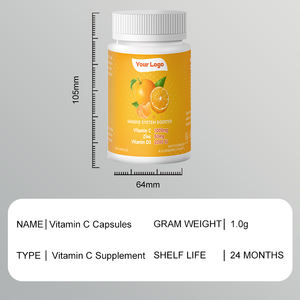 Label pribadi <span class=keywords><strong>1000mg</strong></span> <span class=keywords><strong>Vitamin</strong></span> <span class=keywords><strong>C</strong></span> & <span class=keywords><strong>Vitamin</strong></span> E kapsul untuk dewasa perawatan kulit langsung penjualan pabrik - Product Image 6