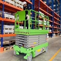 Plateforme élévatrice à ciseaux électrique hydraulique pour entrepôts, neuve, 4-14M