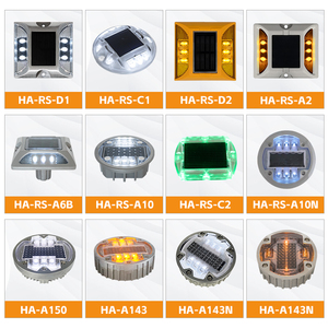 Ojos De Gato Embedded Driveway Marking Aluminum Cat <strong>Eyes</strong> Flashing Markers Solar Road Stud - Product Image 6