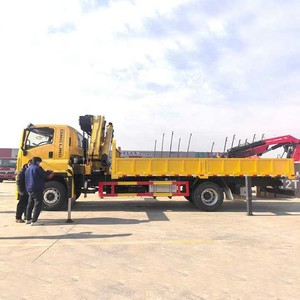 รถบรรทุกติดเครน ISUZU GIGA 8 ตัน 4x2 พร้อมเครนแบบ Knuckle Boom 4 ตัน ขายดีจากผู้ผลิตจีน - Product Image 5