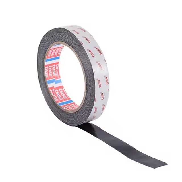 Tesa 61365 0.1mm D/S Black Filmic High Performance Tape PET Double Sided Tape