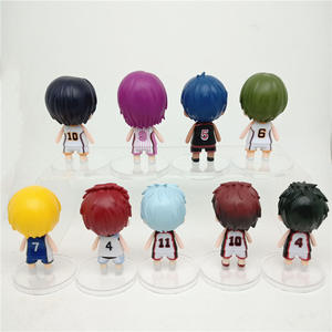 ตุ๊กตาบาสเก็ตบอลสุดน่ารัก9ชิ้น/เซ็ตตุ๊กตาอนิเมะ Kuroko tetsuya <span class=keywords><strong>Kagami</strong></span> Taiga Hyuga Junpei สำหรับเด็ก - Product Image 3