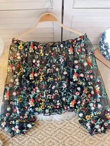 Camicette da <span class=keywords><strong>donna</strong></span> in <span class=keywords><strong>lino</strong></span> per la primavera estate Casual maniche a sbuffo camicie di pizzo con motivo geometrico all'ingrosso top vestiti - Product Image 4