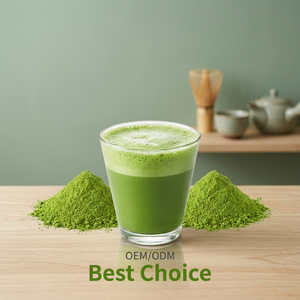 Poudre de Matcha Cérémonial Premium 7A Certifiée Biologique USDA Vert Vibrant Maille Fine Logo Personnalisé Marque Privée Vente en Gros - Product Image 1