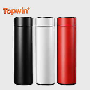 Thermos intelligent de 500 ml, bouteille d'eau en acier inoxydable, gobelet de voyage, affichage de la température, mug à café isolé sous vide, cadeau de Noël - Product Image 1