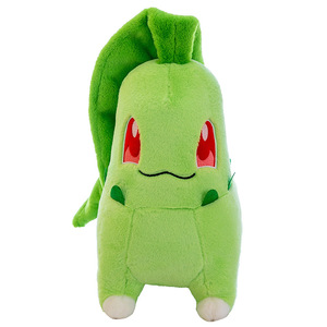 Peluche <span class=keywords><strong>Chikorita</strong></span> Pokémon avec motif feuille - Coussin animal en peluche transformable pour collectionneurs et enfants - Product Image 6