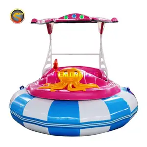 China Supplier Shenlong Factory Direct Water Play Equipment Inflatable Electric Bumper Boat for Kids and Adults