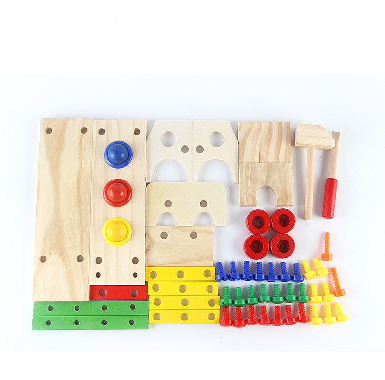 Detachable Wooden DIY Assemble Car preview 4