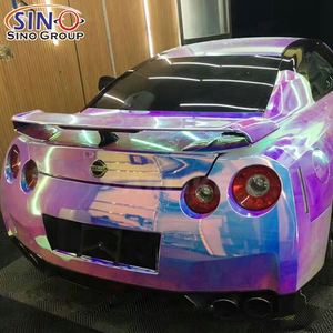 PVC De <span class=keywords><strong>Carrosserie</strong></span> Complet Film Autocollant De Haute Qualité Automobile Autocollants Chrome Arc-En-Ciel Vinyle Sans Bulles D'air - Product Image 3