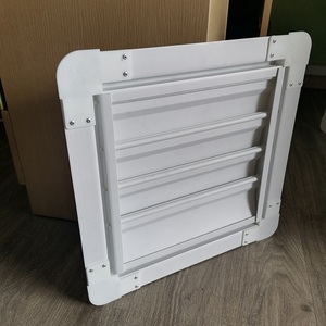 Trở Lại Điều Hòa Không Khí Vent PVC Điều Chỉnh Grill Cover Trọng Lực Không Khí Louvers Đối Với Hệ Thống HVAC - Product Image 4