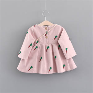 เสื้อผ้าเด็กขายส่ง ชุดเดรสเด็กผู้หญิงสไตล์อานาร์กาลีสำหรับเด็ก ราคาถูก ดีไซน์ใหม่ล่าสุด - Product Image 4