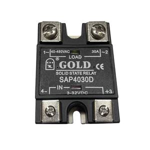 金色SAP4050D固态继电器直流控制，用于玻璃机械零件的交流220V，型号为4050D 4060D 4080D 4010 - Product Image 4