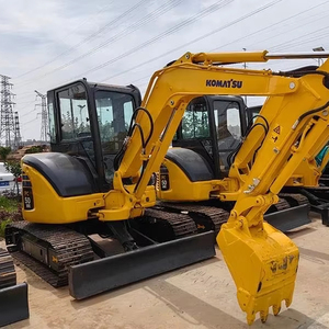 Mini-excavatrice Komatsu d'occasion industrielle de 5 tonnes, modèle PC55, à vendre, matériel de Chine - Product Image 1