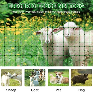 Rete Elettrica Verde <span class=keywords><strong>per</strong></span> Pecore, Capre, Maiali e Cani, Recinzione Elettrica in Rete Metallica - Product Image 4