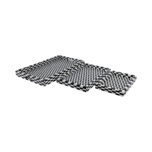 Vassoi decorativi a scacchi con interni ondulati per decorazioni centrotavola, set da 3 pezzi - Product Image 2