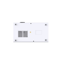 Date Mini Projecteur Intelligent V6 DLP LED android home cinéma projecteur 1080p 4K 60Hz DLP-LINK 3D 3800 Lumen Blanc