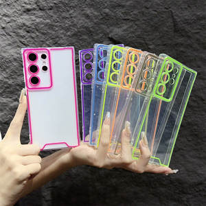 Luce notturna di lusso luminoso Glitter scintillante custodia in Silicone per <span class=keywords><strong>Samsung</strong></span> S23 FE S24 <span class=keywords><strong>Ultra</strong></span> S21S22 S23 Plus - Product Image 1