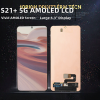 Écran AMOLED pour S21 Plus 5G, remplacement d'écran LCD, écran tactile, numériseur, panneau complet, garantie 1 an, In-cell