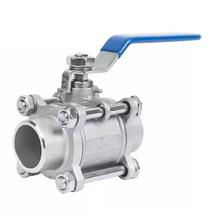 Válvula de bola flotante manual industrial de 2 piezas de acero inoxidable de 2'' 1000wog CF8 CF8m SS304 SS316 Wcb con extremo roscado NPT/BSPT/BSPP - Product Image 1
