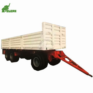 Remolque completo de pared lateral de carga multiusos y remolque de camión de barra de tiro completo con plato giratorio a <span class=keywords><strong>Madagascar</strong></span> - Product Image 6