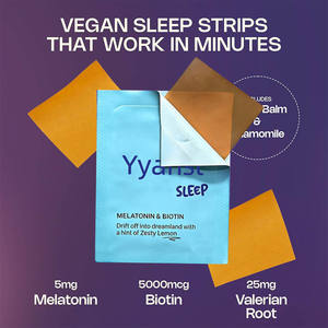 OEM/ODM Bandes orales de mélatonine et biotine pour adultes – Complément alimentaire sans gluten, végétalien, nourrit les cheveux et les ongles, favorise un sommeil réparateur - Product Image 6