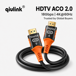 <span class=keywords><strong>สาย</strong></span>เคเบิลไฟเบอร์ออปติก HDMI 2.0 ความละเอียด 4K ความเร็วสูง 48Gbps แบบ AOC สำหรับจอแสดงผลดิจิทัล ห้องประชุม สตูดิโอ ความยาว 10ม.-100ม. - Product Image 5