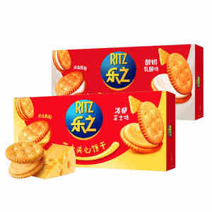 Korea RITZs Sweet Cookies <span class=keywords><strong>Biscuits</strong></span> à la pêche et au fromage 182g Exotic Healthy Snacks - Product Image 2