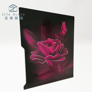Electrodomésticos de cocina, cubierta de puerta de refrigerador, panel de vidrio, serigrafía multicapa, vidrio templado para refrigeradores - Product Image 3