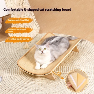Planche à gratter pour chat tout en un planche à griffes sans perte de cheveux Jouet pour chat Bol surdimensionné Chaise longue Tapis en sisal Tapis à gratter pour chat - Product Image 3
