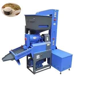 Hot Sale Home Rice Mill Machine With Vibratory Screen,Vibration Rice Mill Machine