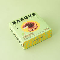 Dossiers en carton pliables biodégradables avec logo personnalisé, emballage jetable écologique pour l'industrie alimentaire