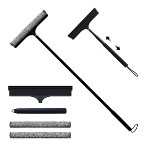 <span class=keywords><strong>Panno</strong></span> in Microfibra Personalizzabile per Pulizia Finestre con Materiale in Gomma, Tergicristallo e Raschietto in Plastica - Product Image 2