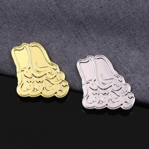 Broches Personalizados del Día Nacional de Arabia Saudita, Nuevo Diseño de Moda, Adhesivo para Teléfono, Broche con Insignia de Esmalte Metálico para Solapa, Emblema de Aleación de Zinc Fundido con Logotipo - Product Image 3