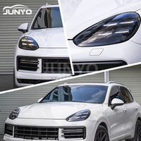 Lentille de matrice modifiée Junyo pour Porsche Cayenne 11-17, mise à niveau des anciens phares vers de nouveaux phares à matrice LED