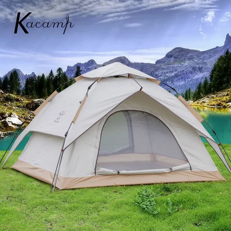 Tentes de marque camouflage blanc vert orange gris avec logo personnalisé, trekking en plein air camping pêche randonnée pique-nique tentes sur mesure