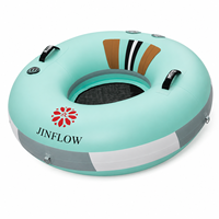 Flotteur gonflable en PVC Jinflow, dispositif flottant de relaxation pour piscine, plage, lac