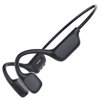 Écouteurs Sportifs à Conduction Osseuse Personnalisables OEM, Oreillettes Ouvertes BT6.0 Sans Fil, Mode MP3 avec Mémoire 32 Go
